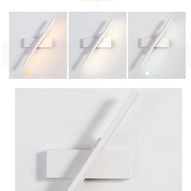 Wall Sconce Rotatable 330° LED Wall Light Fixtures for Bedroom Living Room Hotel Hallway Corridor